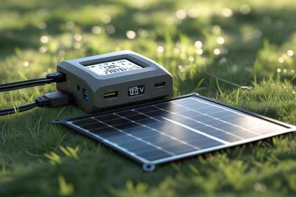 Solar powered trickle battery chargers