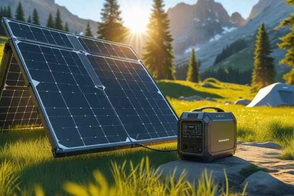 Foldable solar panel