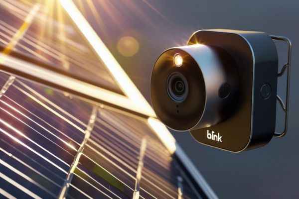 Blink camera solar panel