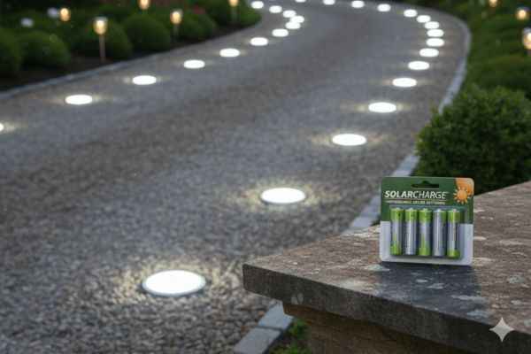 Solar batteries for solar lights