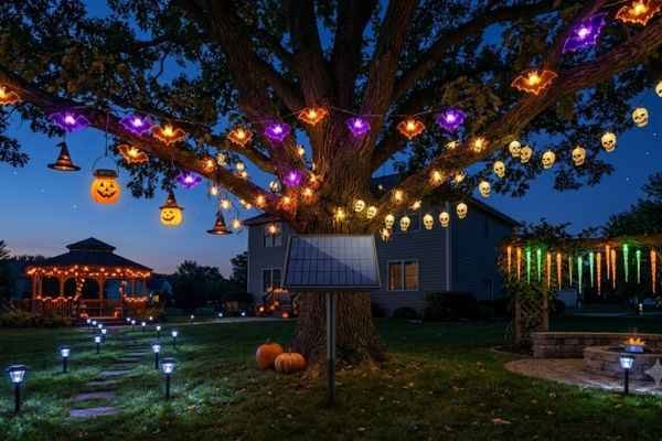 Solar Halloween Lights