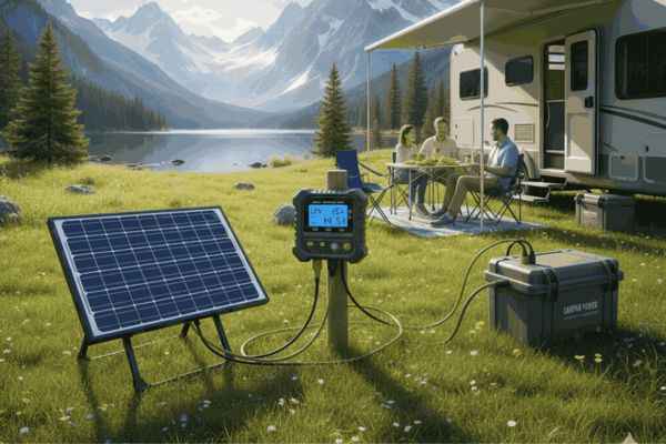 PWM solar charge controller