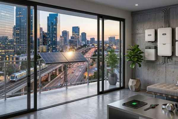 Solar panels for apartments