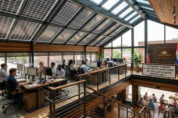 Solar panels for small business