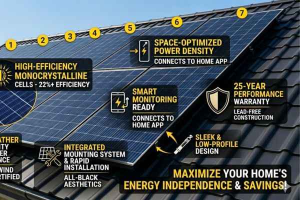 400W solar panels for home