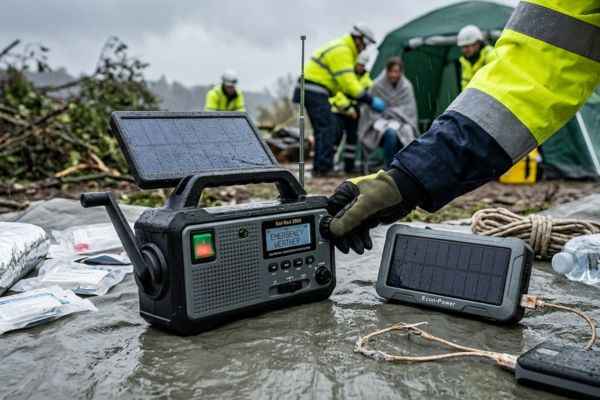 solar powered radios