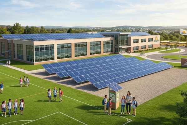 Solar panels for schools