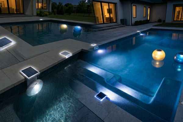 solar pool lights for inground pools