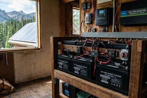 off grid solar batteries