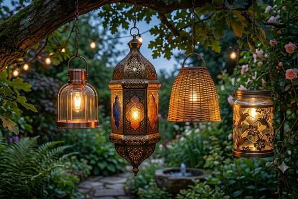 solar hanging lanterns