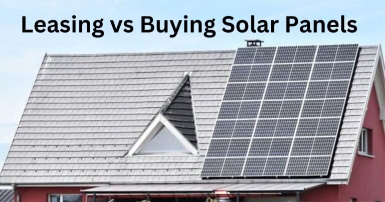 View of Leasing vs Buying Solar Panels: Which Option is Right for You ...
