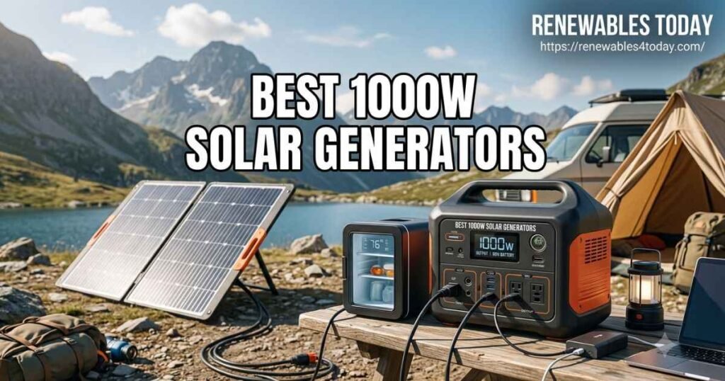 1000 Watt Solar generator