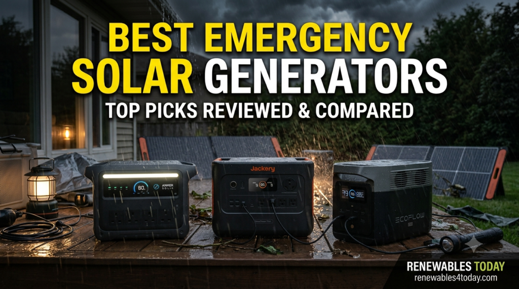 emergency solar generators