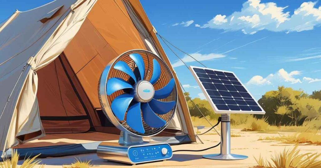 Solar Fans for Camping