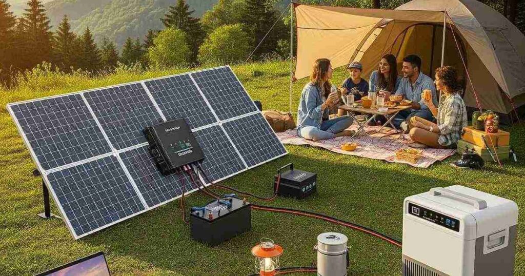 Camper solar panel kits
