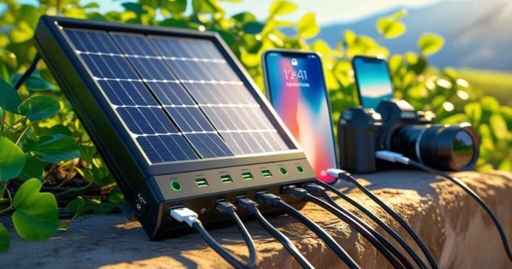 12V Solar Battery Charger