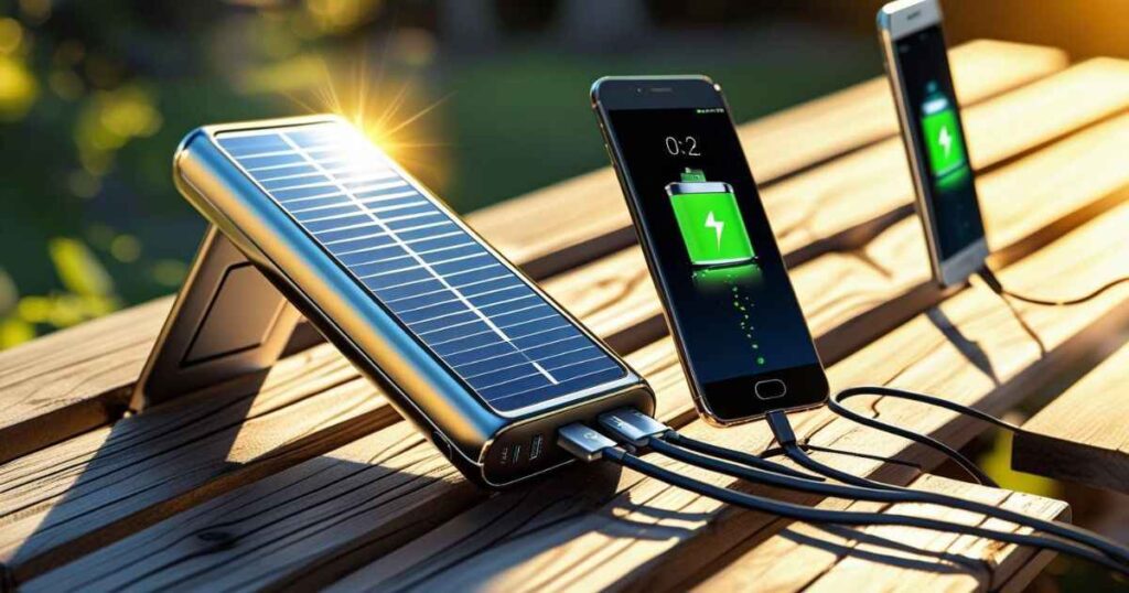 Best portable solar power bank chargers