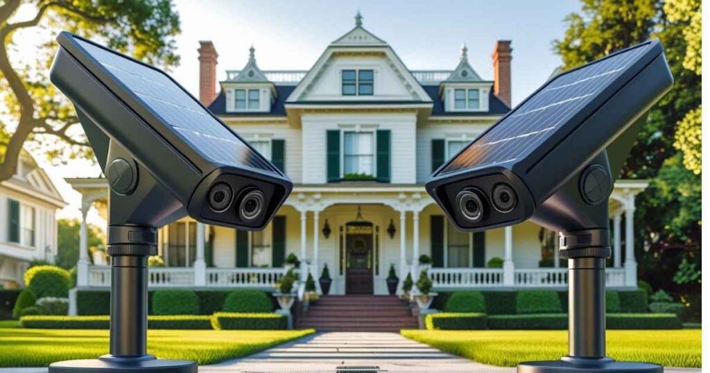 Solar Powered Security Camera