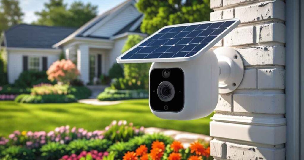 best solar powered security cameras without subscription