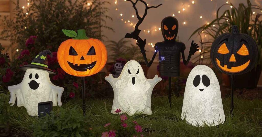 Solar Halloween lights