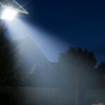 Solar security lights