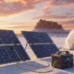 Solar generators for winter