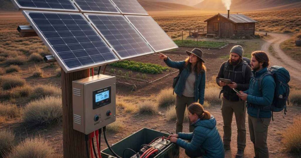 Hybrid solar inverters