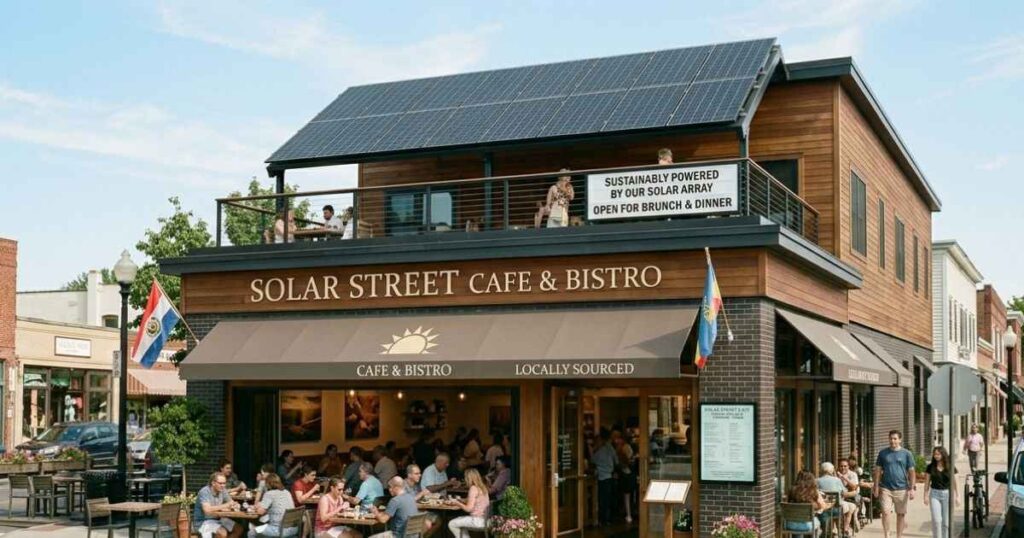 Solar panels for small business