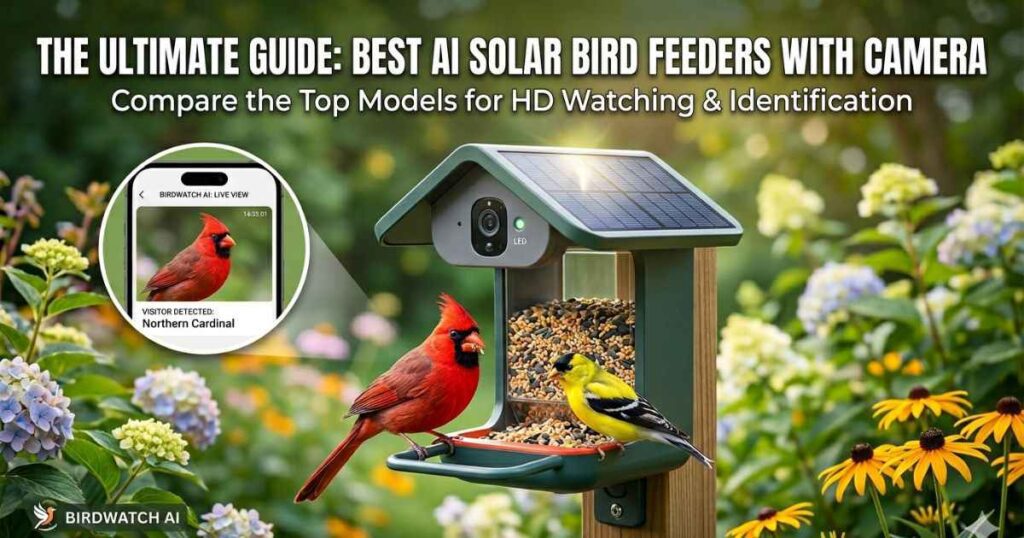solar bird feeders with camera