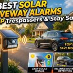 Solar driveway alarm