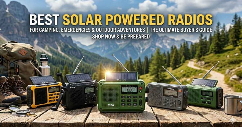solar powered radios