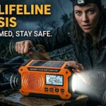 emergency solar hand crank radio