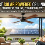 solar powered ceiling fan