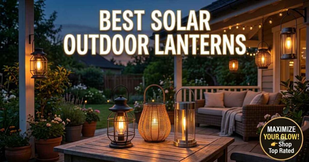 solar outdoor lanterns
