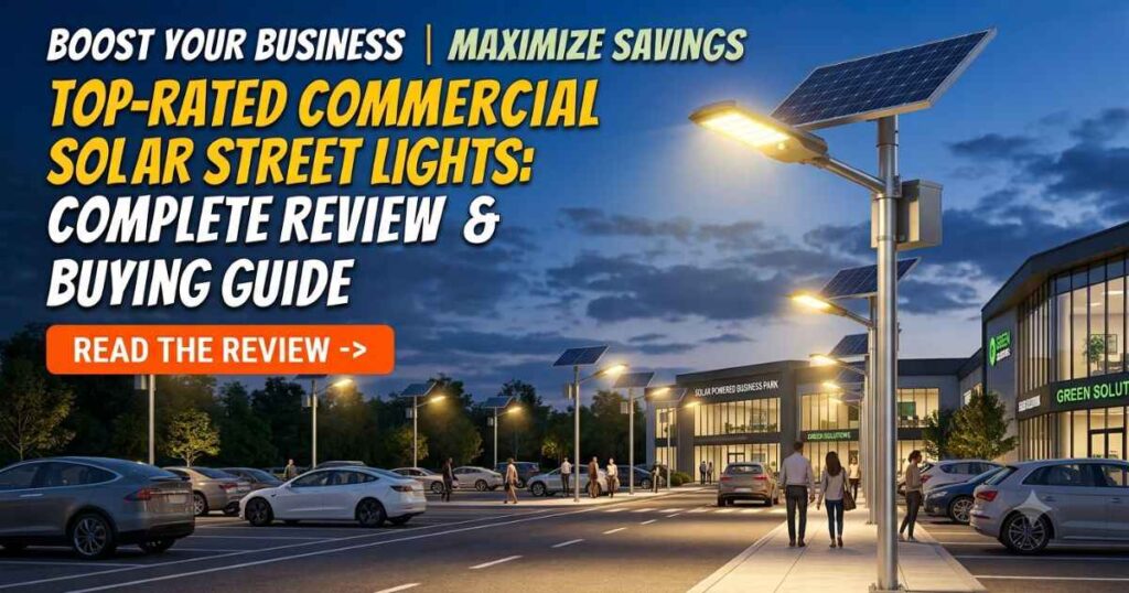 commercial solar street lights