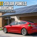 Solar panels for EV charging