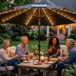 solar umbrella lights