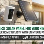 Solar panels for Ring camera