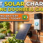 solar chargers for Ring doorbell