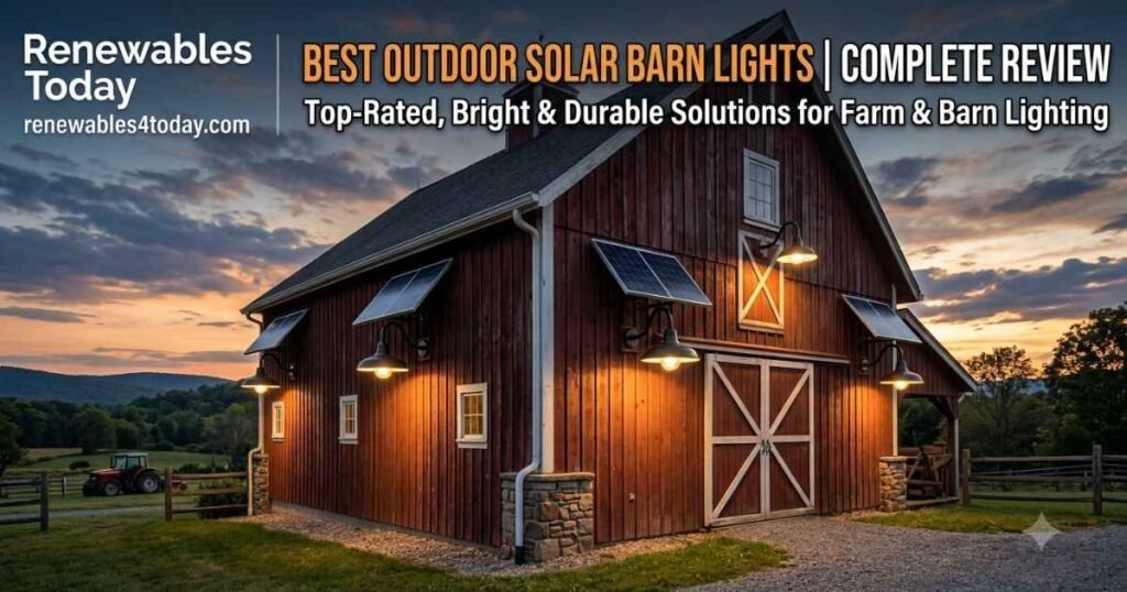 solar barn light