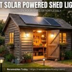 solar powered shed lights