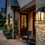 solar powered outdoor wall lights