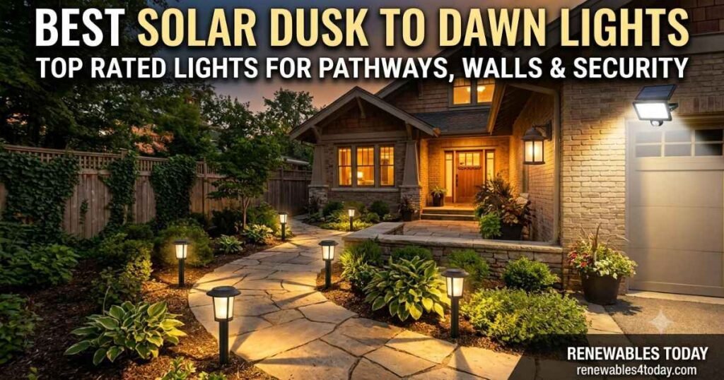 solar dusk to dawn light