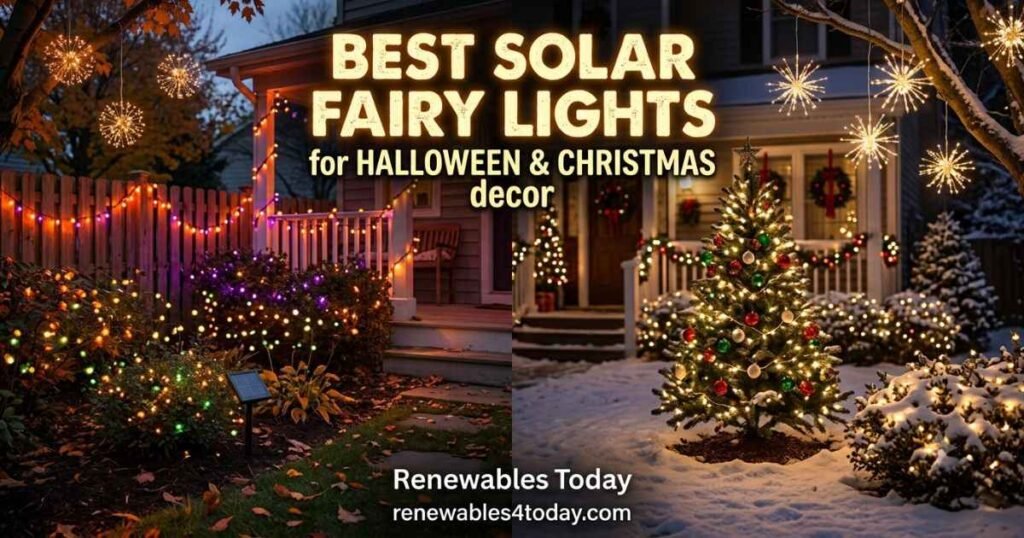 solar powered fairy lights