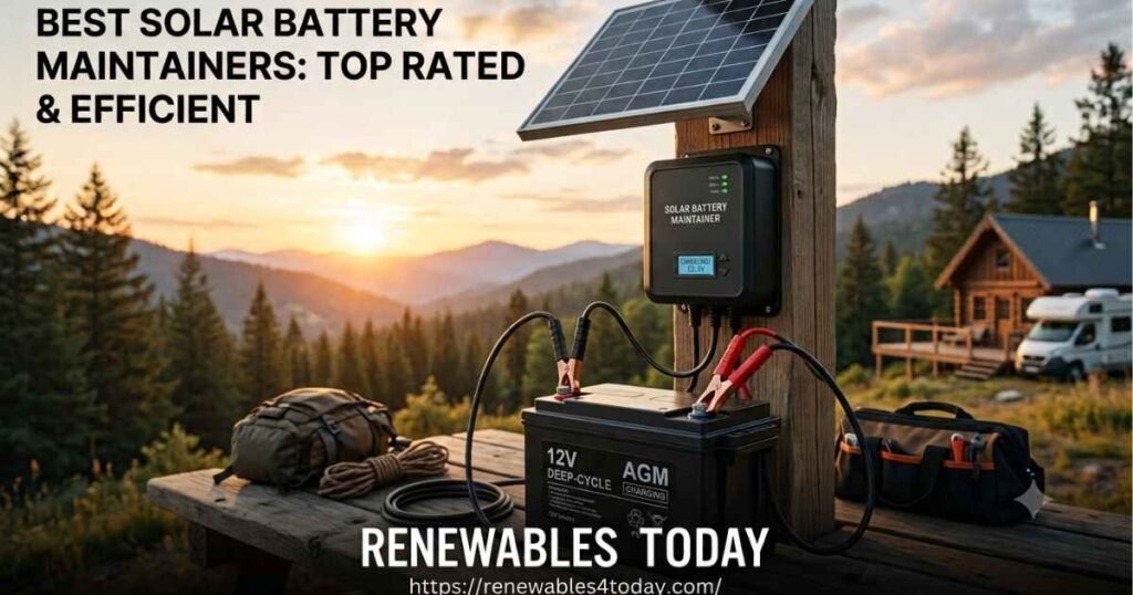 solar battery maintainer