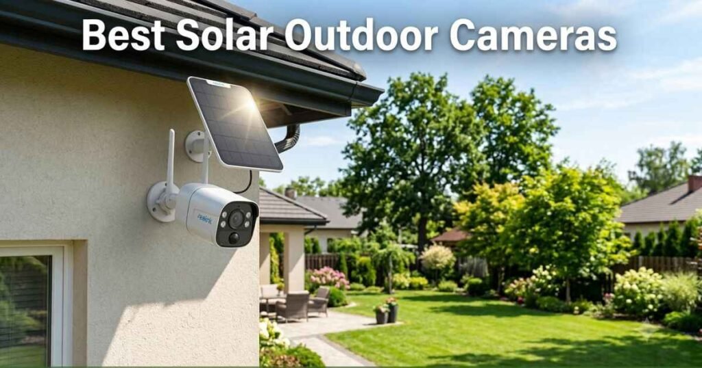 solar outdoor camera